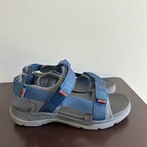 Mens Earth Origins Bostonian Bowen Sport Sandals Blue Size 9